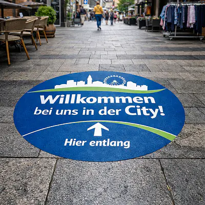 Floor Sticker (indoor & outdoor) secondary image