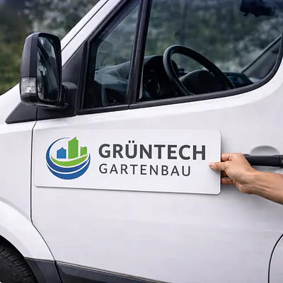 Magnetische Autoaufkleber für Firmen secondary image