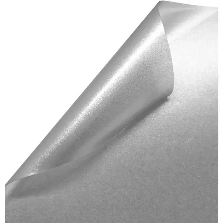 Película decorativa de vidro acetinada (película de vidro fosco) - Material: 90, Largura do rolo (cm): 126 e Comprimento do rolo (metros): 1